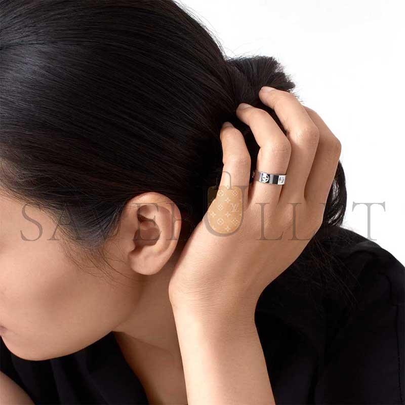 CARTIER LOVE RING, CLASSIC MODEL, 3 DIAMONDS CRB4032500